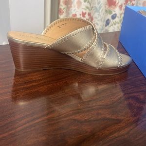 Jack Rogers. Brand new. The shoes have never been worn.